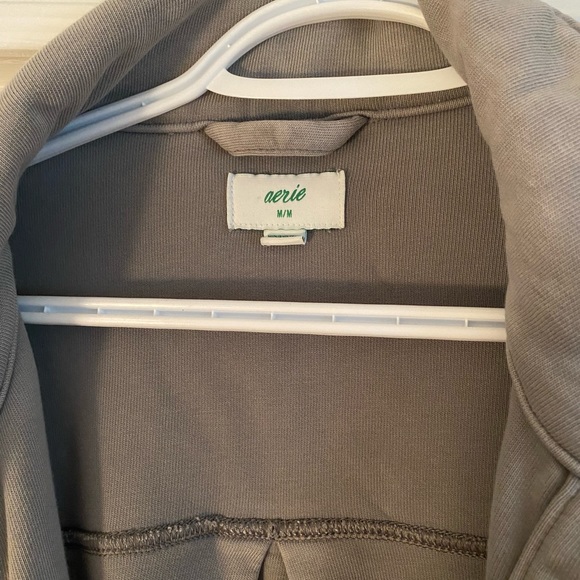 AERIE | Grey Luxe Jacket - Picture 2 of 4